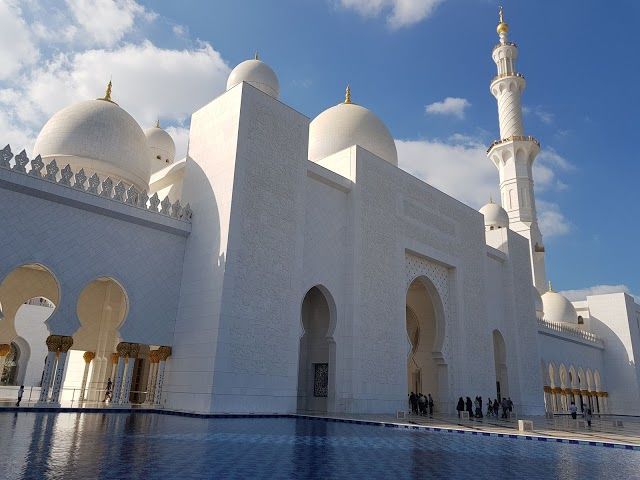 Grand Mosque South Gate Abu Dhabi